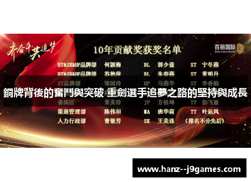 銅牌背後的奮鬥與突破 重劍選手追夢之路的堅持與成長 銅牌背後的奮鬥與突破 重劍選手追夢之路的堅持與成長